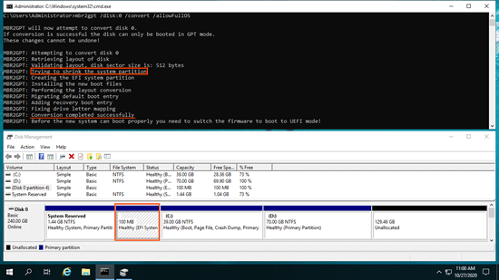 EFI partition