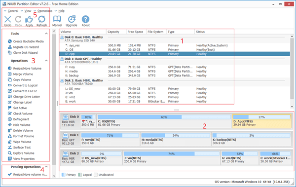 NIUBI Partition Editor