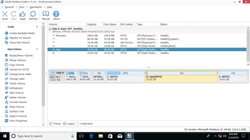 Drive D increased