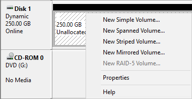 Dynamic disk