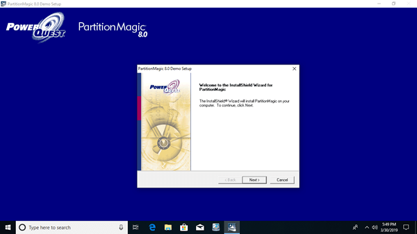 Install Partition Magic