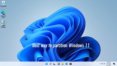 Partition Windows 11