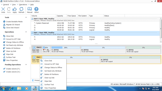 Partition tool