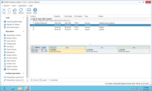 C drive extended