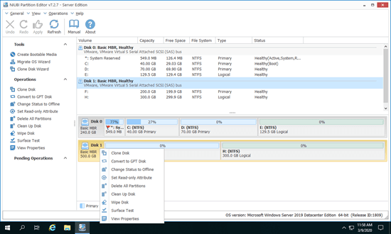 Partition tool